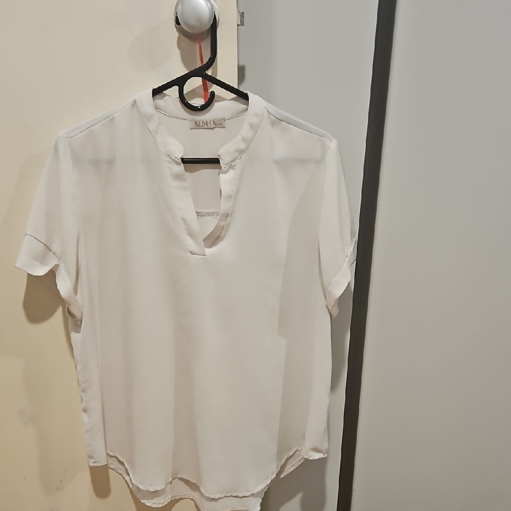 Elegant White Women's Top